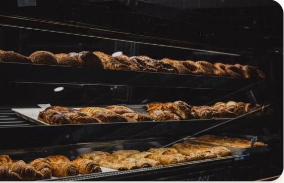 Repostería recién horneada